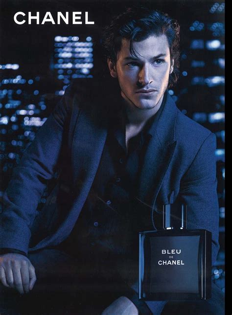 bleu de chanel models|Chanel bleu for men model.